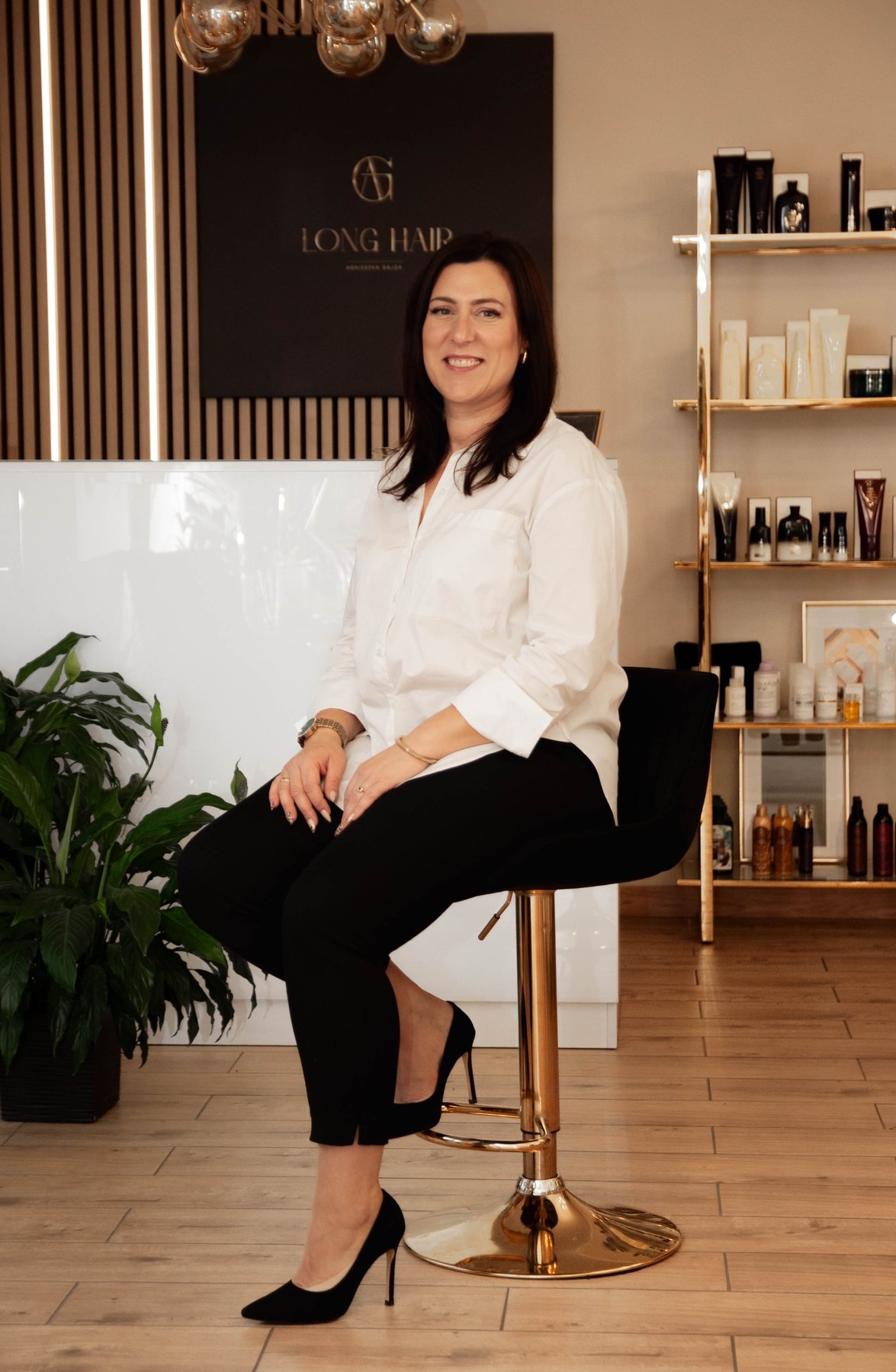 Agnieszka Gajda - właścicielka salonu LONG HAIR w Opolu
