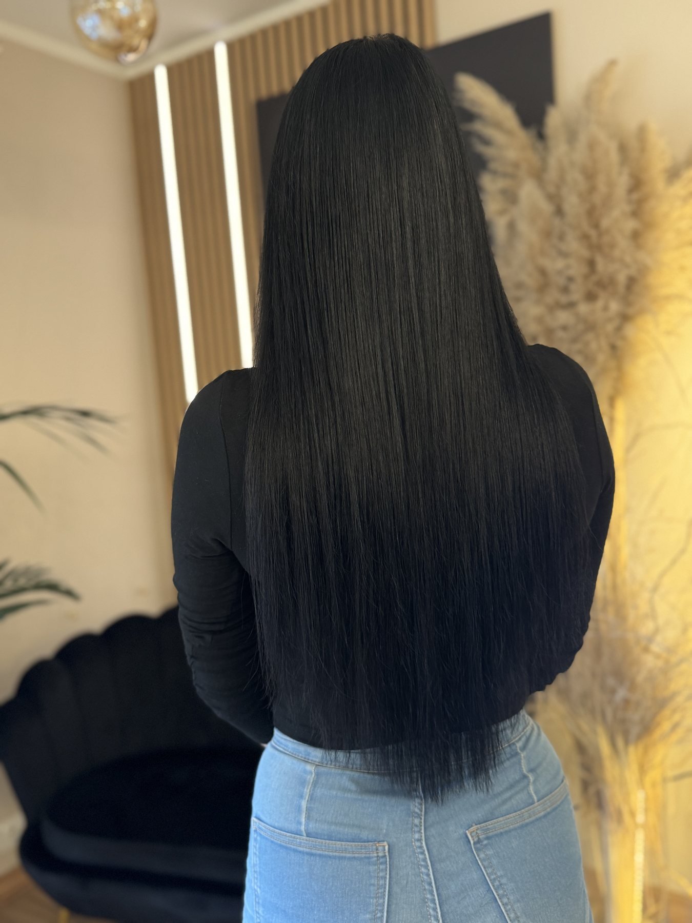 Długie włosy, realizacja w salonie LONG HAIR w Opolu